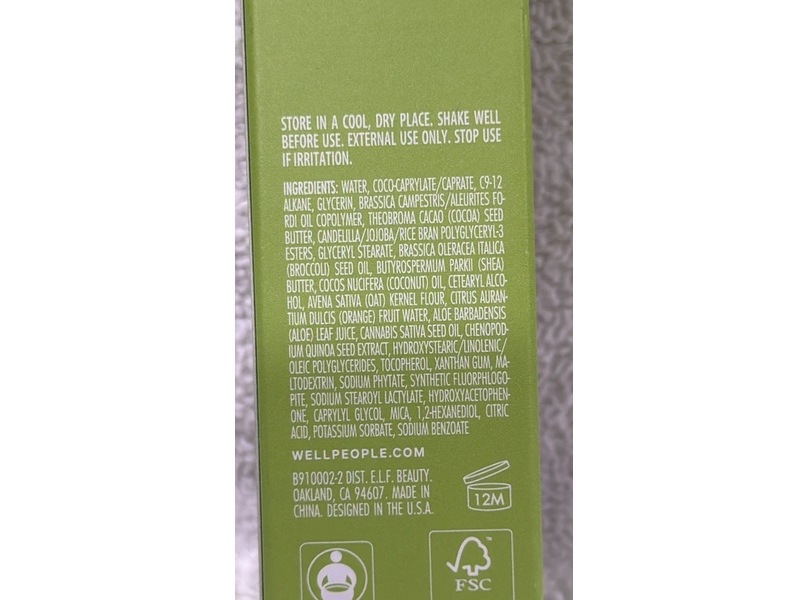 Well People Bio Brightener Priming Serum, 1.7 fl oz/50 mL