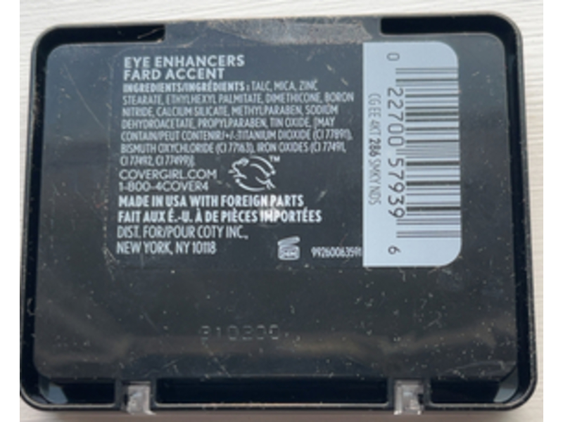 Cover Girl Eye Enhancers 4-Kit Eye Shadow, Smokey Nudes 286, Pack Of 6