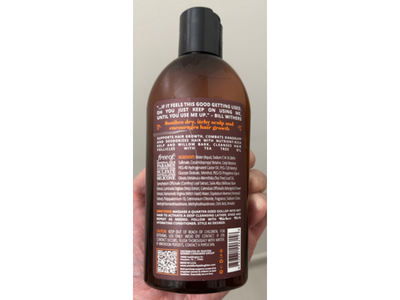 Uncle Funky's Daughter Squeaky Clarifying Cleanser, Tea Tree, Kelp, Willow Bark & Menthol, 8 fl oz/236 mL