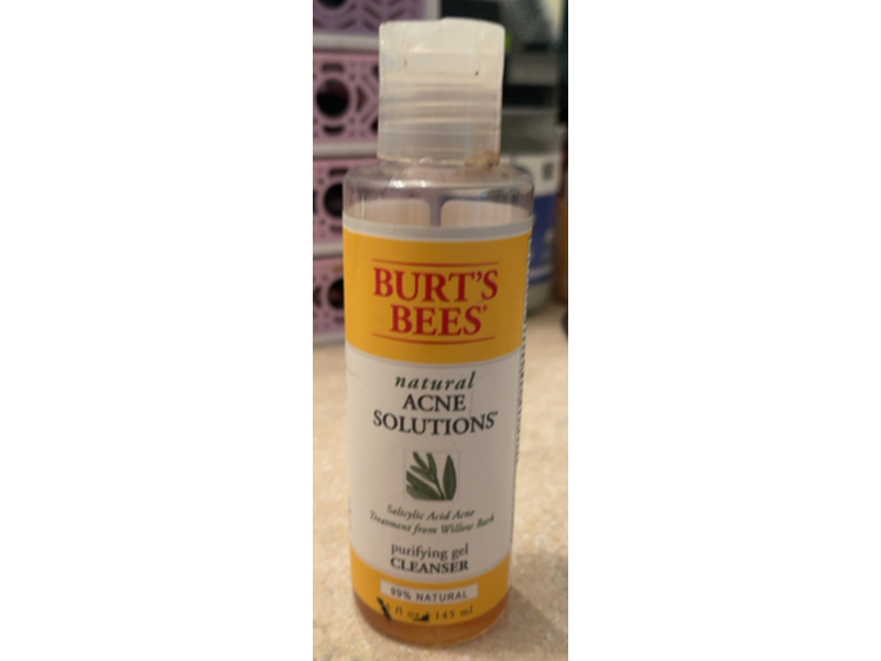 Burt's Bees Purifying Gel Cleanser, Willow Bark, 5 fl oz/145 mL
