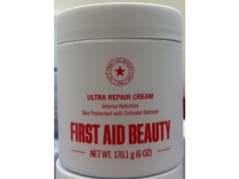 First Aid Beauty Ultra Repair Cream, Colloidal Oatmeal, 6 oz/170.1 g