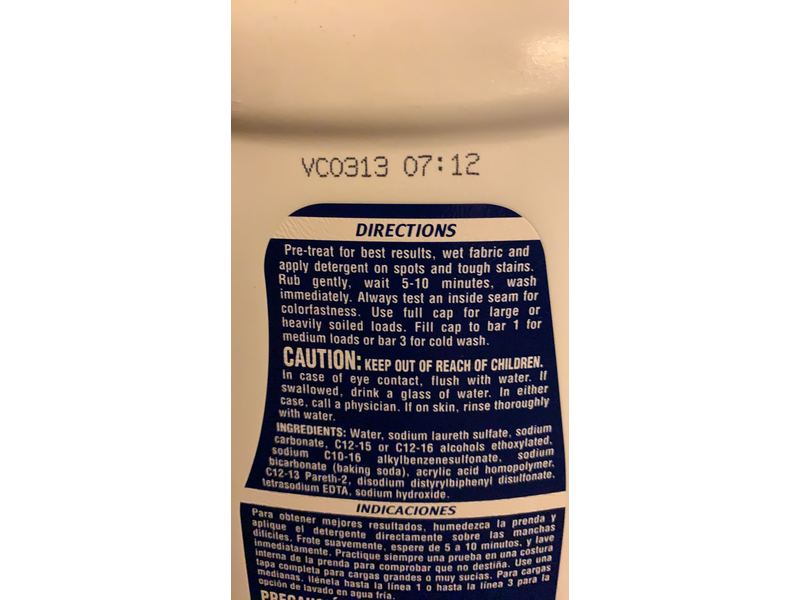 Arm & Hammer Sensitive Skin Laundry Detergent, 150 fl oz