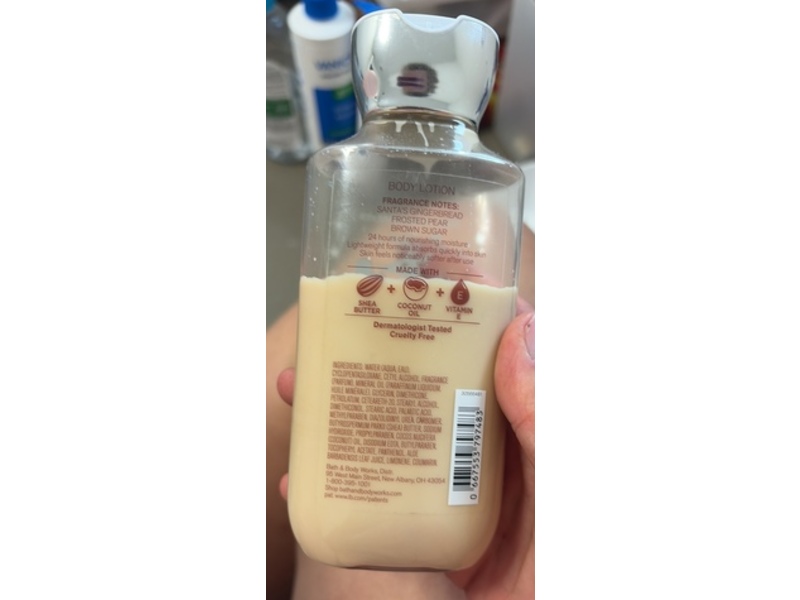 Bath & Body Works Body Lotion, Ginger Bread Latte, 8 fl oz/236 mL