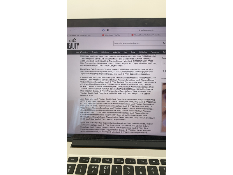 Urban Decay Naked Robin Eisenberg Eye Shadow Palette, 0.03 oz/0.9 g