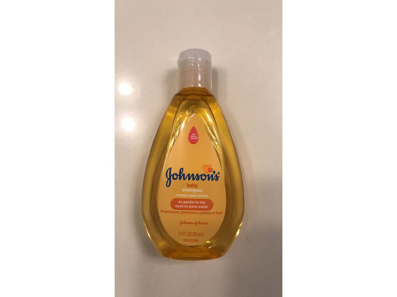 Johnson’s Baby Shampoo with Gentle Tear Free Formula, Travel Size, 1.7 fl. oz