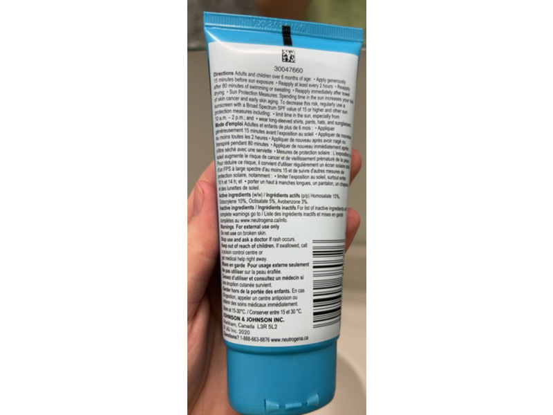 Neutrogena Hydro Boost Water Gel Lotion, SPF 50, 3 fl oz