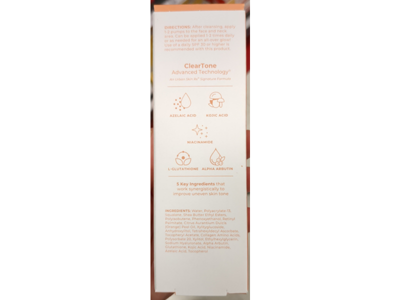 Urban Skin Rx Radiant & Bright Glowing Moisturizer, 1.7 fl oz/50 mL