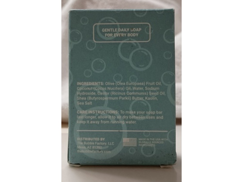The Bubble Factory Soap Bar, 3.5 oz/100 g