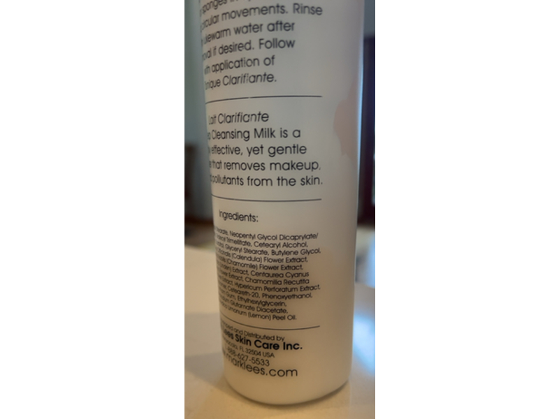 Lait Clarifiante Deep Cleansing Milk, 8oz/240 mL