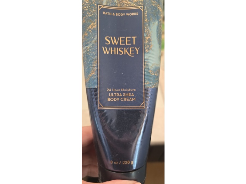Bath & Body Works Ultra Shea Body Cream, Sweet Whiskey, 8 oz/226 g