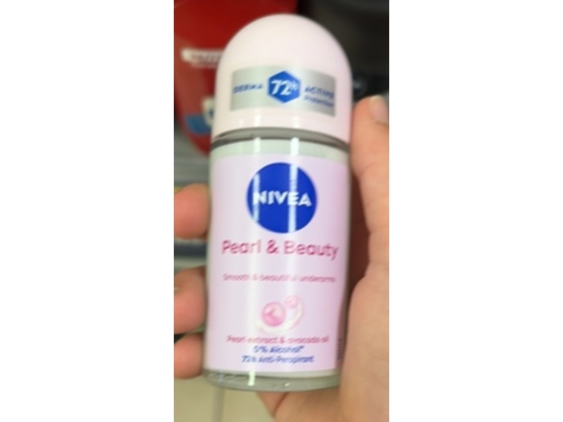 Nivea Pearl & Beauty Anti Perspirant, Pearl Extracts & Avocado Oil, 50 mL