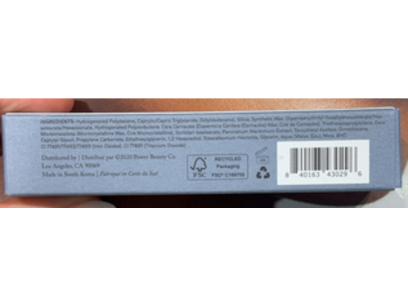 Merit The Minimalist Perfecting Complexion Foundation & Concealer Stick, Sand, 0.23 oz/6.5 g