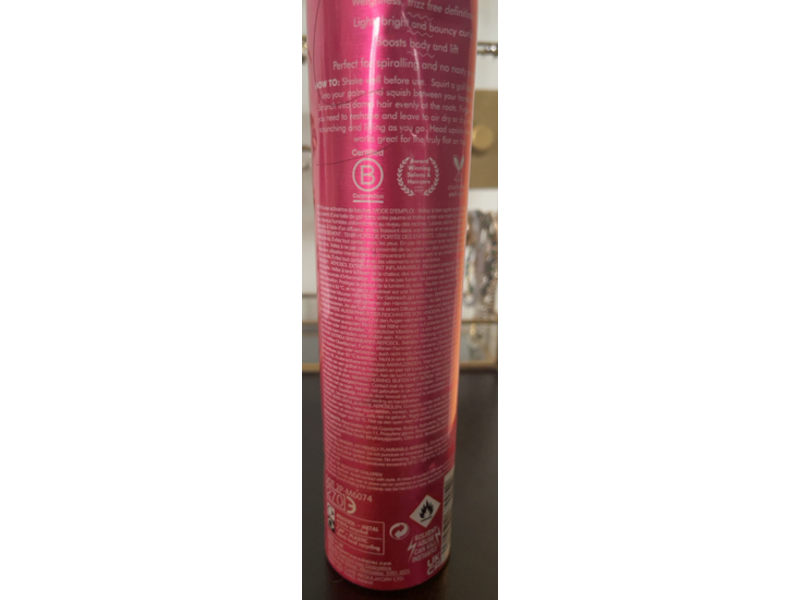 Umberto Giannini Curl Whip Activating Mousse, 6.7 fl oz/200 mL