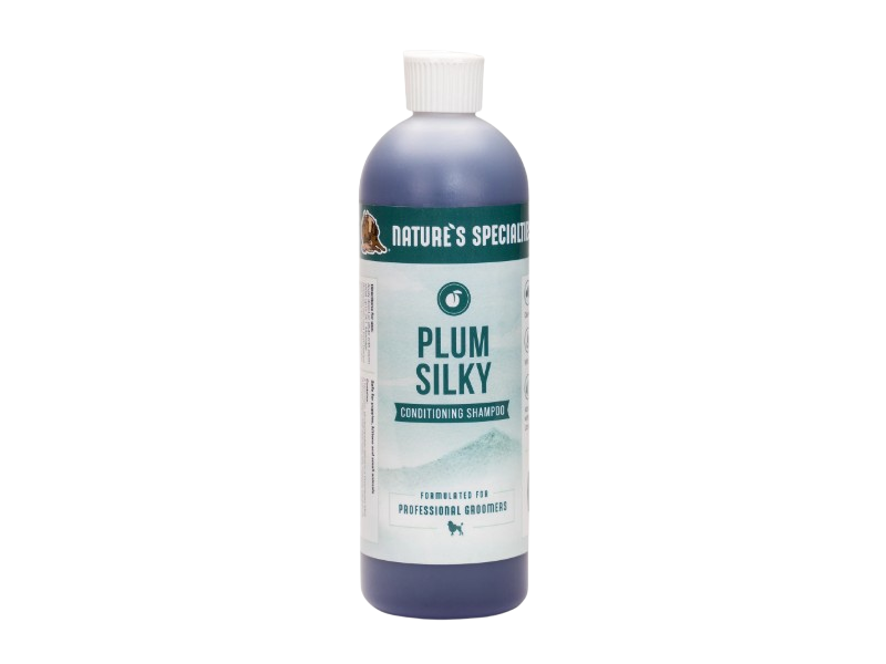 Nature's Specialties Plum Silky Conditioning Shampoo For Dogs And Cat, 16 oz/473 mL