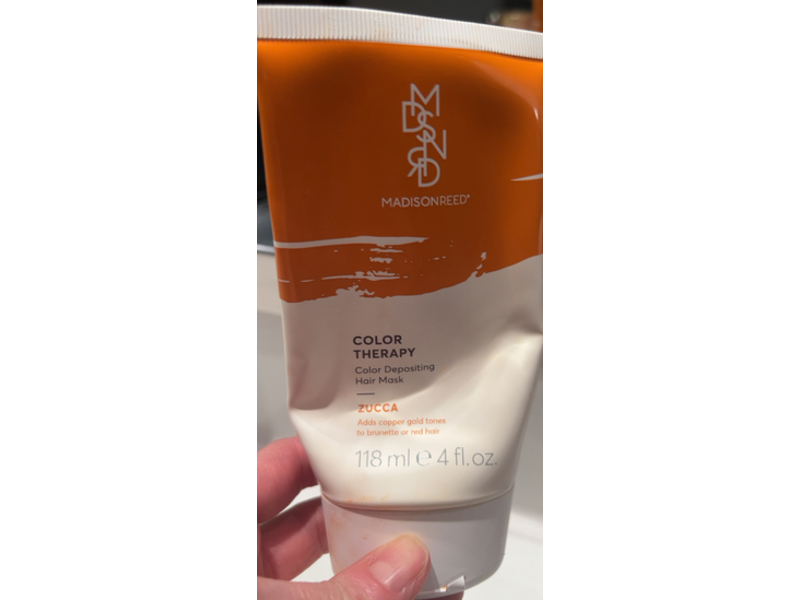 Madison Reed Color Therapy Depositing Hair Mask, Zucca, 4 fl oz/118 mL