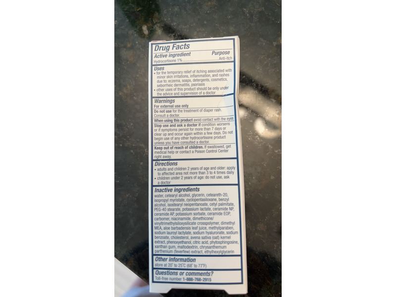 Cerave Hydrocortisone Anti-Itch Cream, 1 oz/28 g