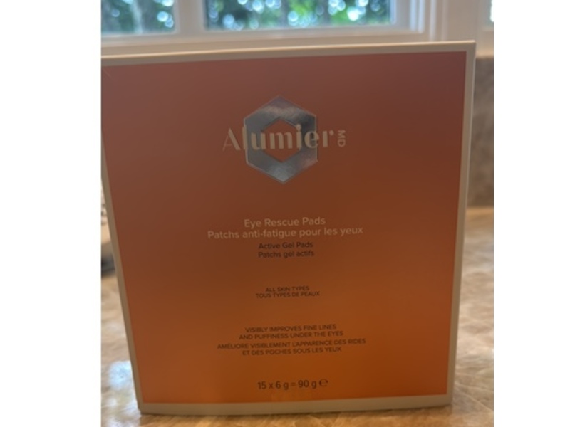 Alumier MD Eye Rescue Pads, 6 g, 15 Pairs