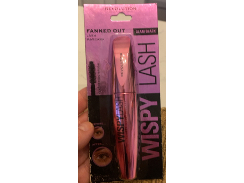 Revolution Wispy Lash Mascara, Glam Black, 0.5 fl oz