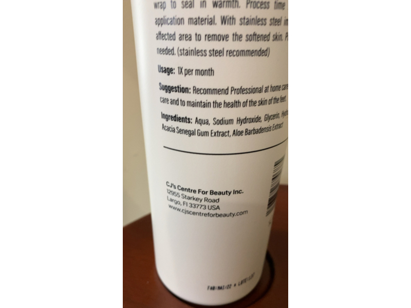 Sa'SHa Professional Foot Care, 33 fl oz/1000 mL