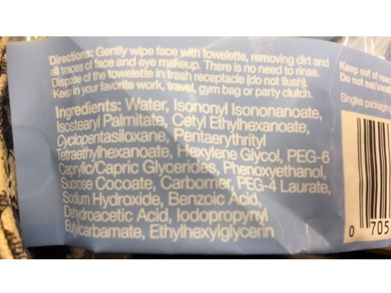 Neutrogena Make-Up Remover Cleansing Towelettes, Singles, 20 Count