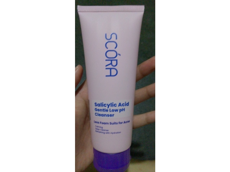 Scora Gentle Low PH Cleanser, Salicylid Acid, 2.53 oz/75 mL