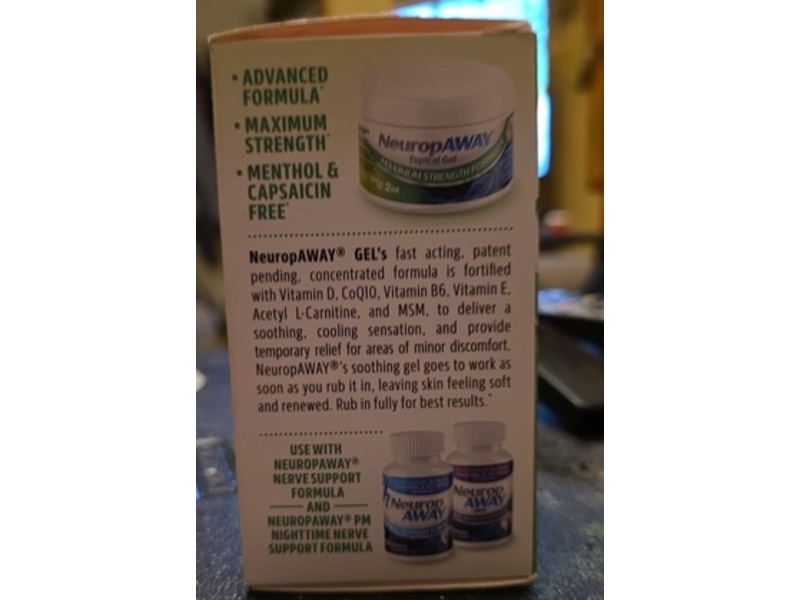 NeuropAWAY Topical Gel, 2 oz