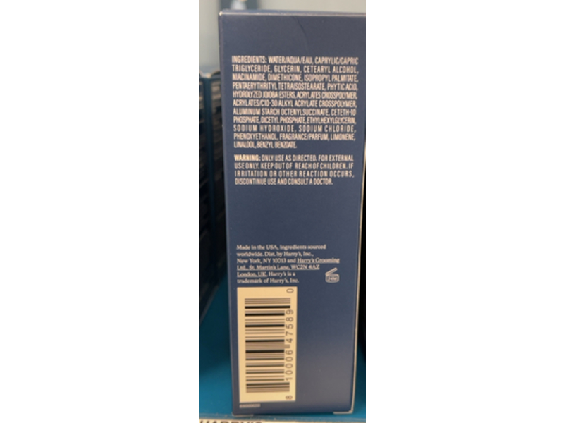 Harry's Hydrating Night Lotion, 1.7 fl oz/50 mL