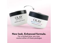 Olay Active Hydrating Firming Night Cream, Hyaluronic Acid, 1.9 fl oz.56 mL - thumbnail 3
