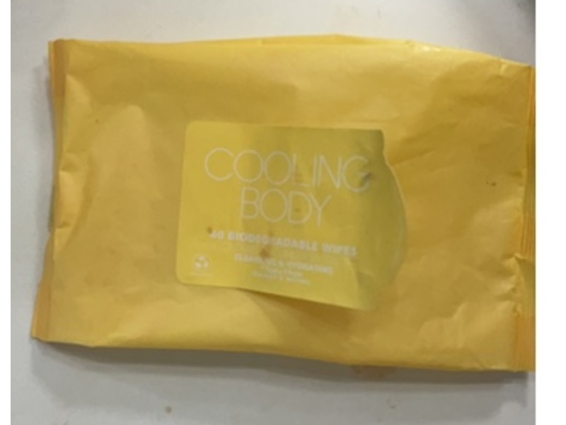 Anko Cooling Body, Biodegradable Wipes, 40 Count