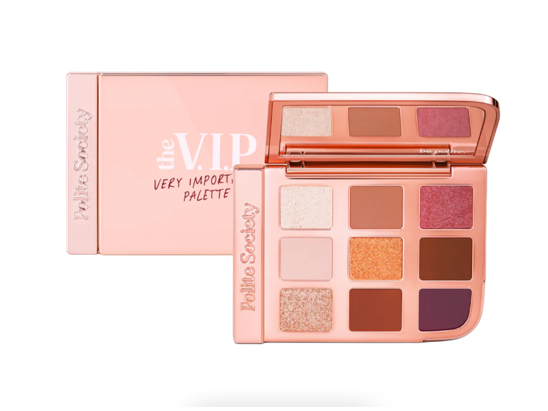 Polite Society The V.I.P Polite Principles Eyeshadow Palette, 0.36 oz/9.9 g
