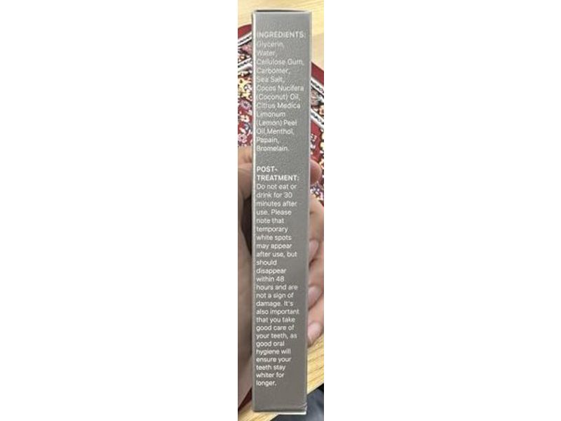 InoPro Advanced Teeth Whitening Strips Kit, Peroxide Free, 28 Count