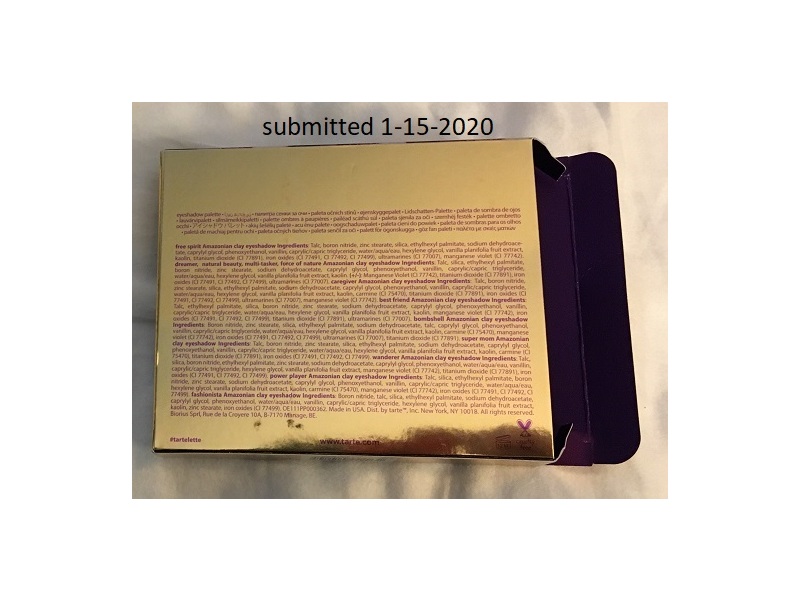 Tarte Tartelette Amazonian Clay Matte Eyeshadow Palette, Brown/Taupe, 0.053 oz x 12 shadows