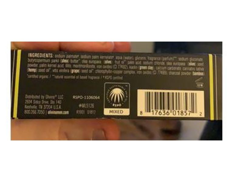 Olivina Men Classic Exfoliating Soap Bar, Mountain Sage, 6 fl oz/170 g