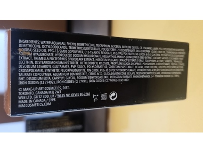 MAC Studio Radiance Serum-Powered Foundation, NW45, 1 fl oz/30 mL