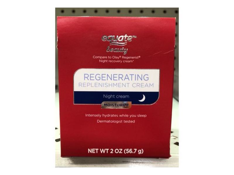 Equate Beauty Regenerating Replenishment Cream, Moisturize, 2 oz/56.7 g