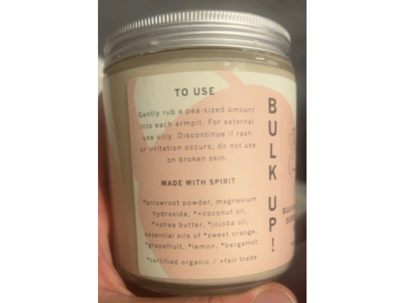 Meow Meow Tweet Bulk Up Deodorant Cream, Grapefruit, 9.4 oz/266 g