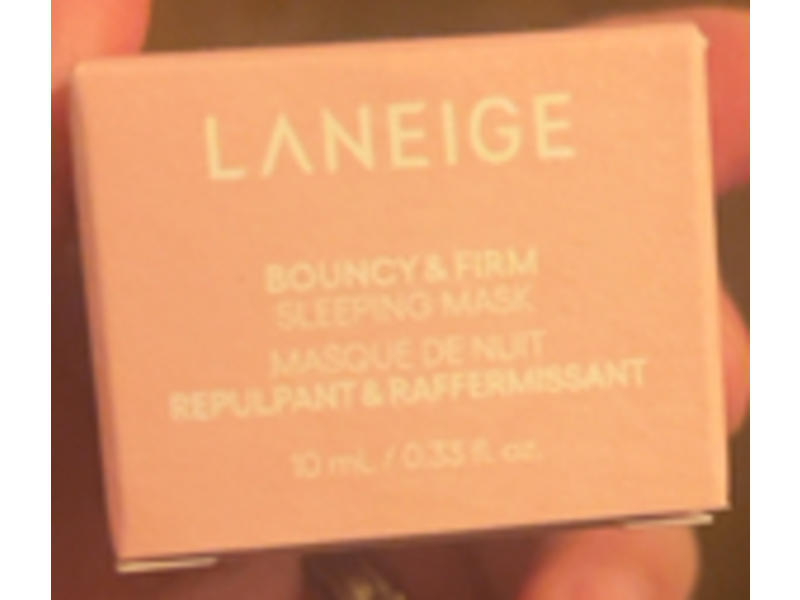 Laneige Bouncy & Firm Sleeping Mask, 0.33 fl oz/10 mL