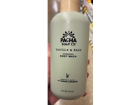 Pacha Soap Co Hydrating Body Wash, Vanilla & Sage, 16 fl oz/473 mL - Image 3
