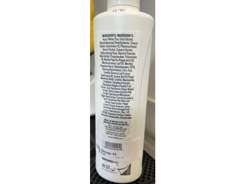 Nioxin 4 Scalp Therapy Conditioner, 10.1 fl oz/300 mL