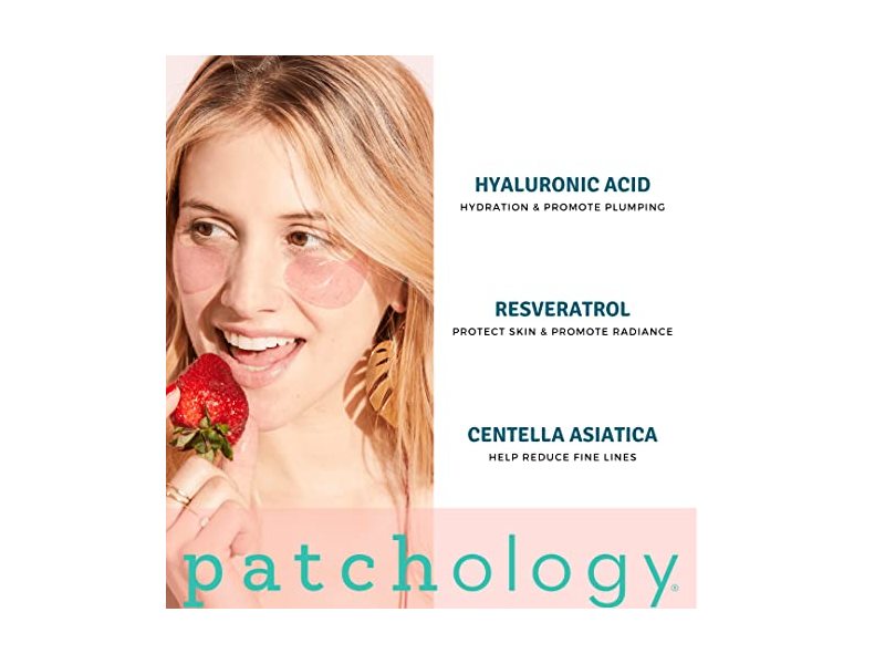 Patchology Serve Chilled Rose Eye Gel, 5 Pairs