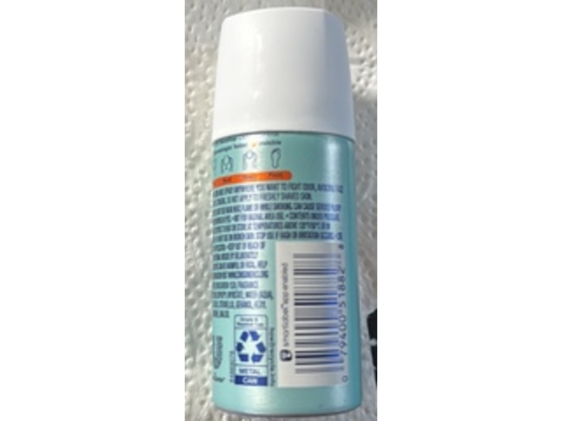 Degree Whole Body Deodorant Spray, Fresh Citrus, 1.1 oz/31 g