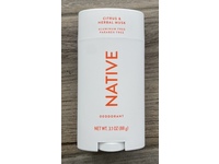 Native Deodorant, Citrus & Herbal Musk, 3.1 oz/88 g - thumbnail 2