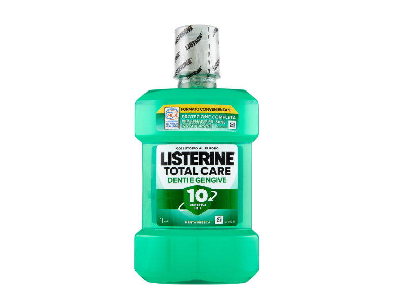Listerine Teeth & Gums Mouthwash, Fresh Mint, 1 L