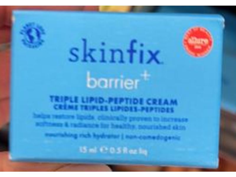 Skinfix Barrier+ Triple Lipid-Peptide Face Cream Mini, 0.5 fl oz/15 mL
