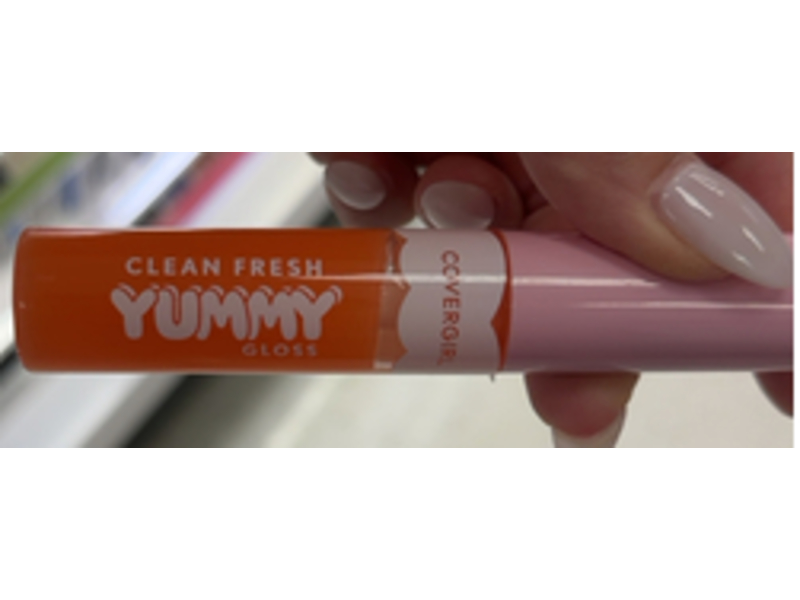 Covergirl Clean Fresh Yummy Gloss, Peach Out, 0.33 fl oz/10 mL