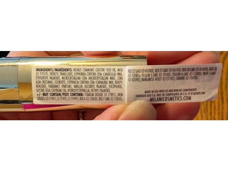 Milani Color Statement Lipstick, Cabaret Blend, 0.14 oz