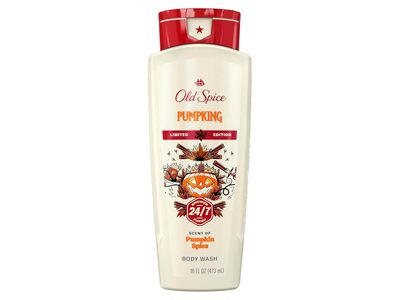 Old Spice PumpKing Body Wash, Pumpkin Spics, 16 fl oz/473 mL