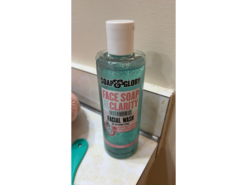Soap & Glory Face Soap Clarity Facial Wash, 11.8 fl oz/350 mL