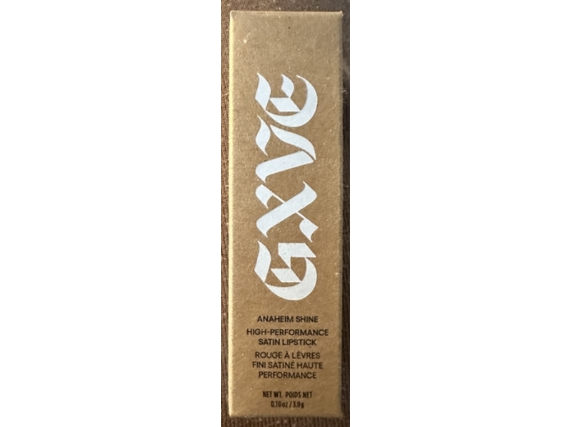 Gxve Anaheim Shine Clean High-Performance Satin Lipstick, 0.10 oz/3.0 g
