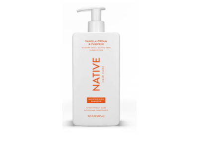 Native Moisturizing Shampoo, Vanilla Cream & Pumpkin, 16.5 fl oz/487 mL